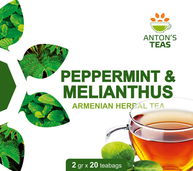 Tea Mint with Melianthus